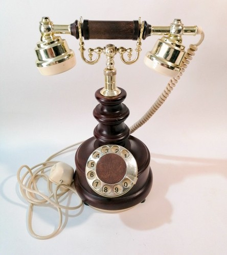 Telefono disco tavolo - a, da