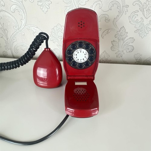 Telefono grillo rosso - grillo, bordeaux