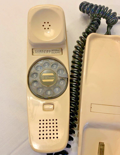 Telefono disco vintage face - a, "face