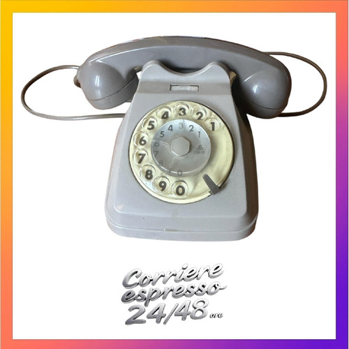 Telefono fisso vintage disco - fisso,