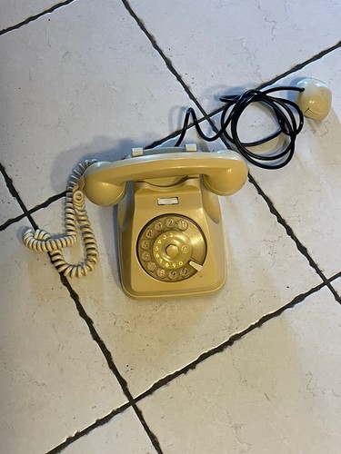 Telefono fisso vintage disco - fisso, a