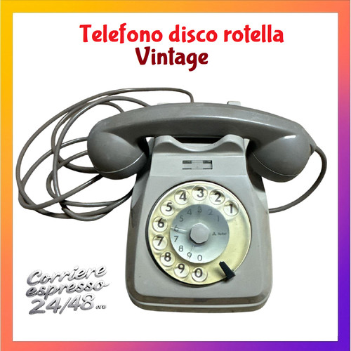 Telefono fisso vintage - telefono, a