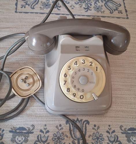 Telefono disco sip grigio - sip,