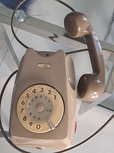 Telefono parete vintage - telefono,