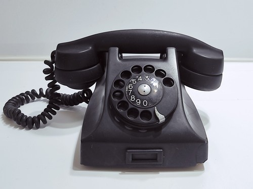 Telefono antico bachelite - telefono,