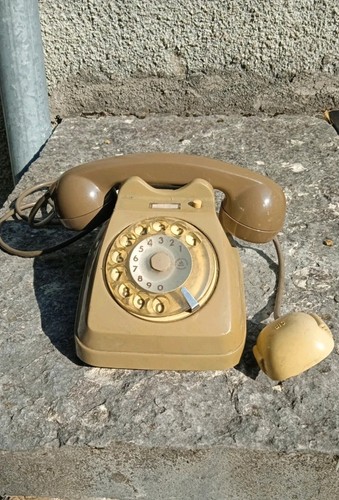 Telefono fisso vintage disco - fisso,