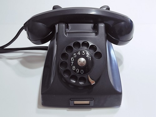 Telefono vintage bachelite - vintage, in