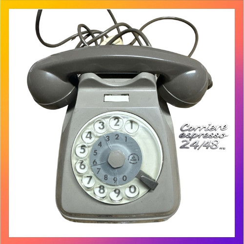 Telefono fisso vintage - telefono, a