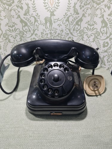 Telefono vintage disco - vintage,