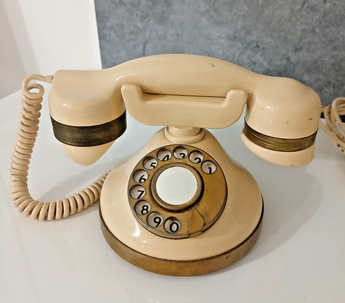 Telefono fisso vintage - telefono,