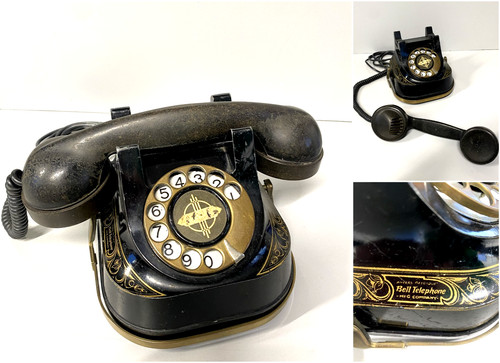 Telefono disco vintage - telefono, bell