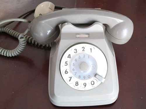 Telefono disco sip grigio - disco,