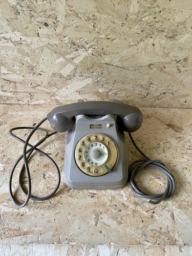 Telefono disco vintage face - a,