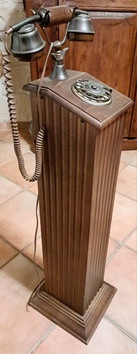 Telefono epoca disco - disco,, con