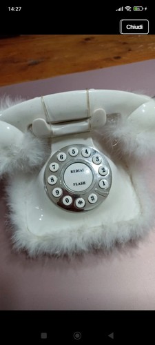 Telefono con filo vintage
