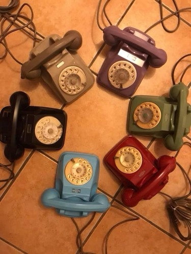 Telefono fisso vintage a - vintage,
